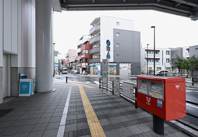 東邦医大通りに向かってまっすぐ進みます